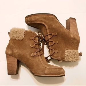 UGG Australia Analise Lace Up Heeled Boots